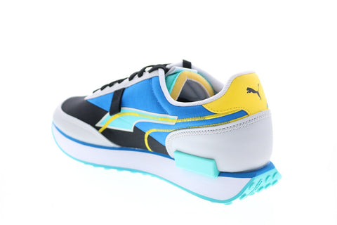 Puma Future Rider Twofold 38059106 Mens Gray Canvas Lifestyle Sneakers Shoes