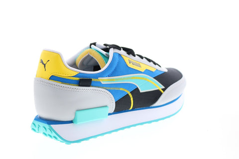Puma Future Rider Twofold 38059106 Mens Gray Canvas Lifestyle Sneakers Shoes