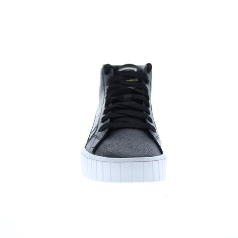 Puma Cali Star Mid 38068303 Womens Black Leather Lifestyle Sneakers Shoes