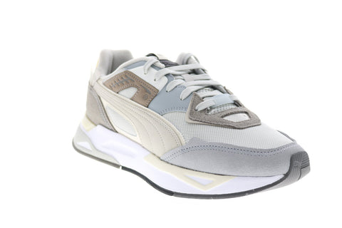 Puma Mirage Sport 38069601 Mens Gray Mesh Lace Up Lifestyle Sneakers Shoes