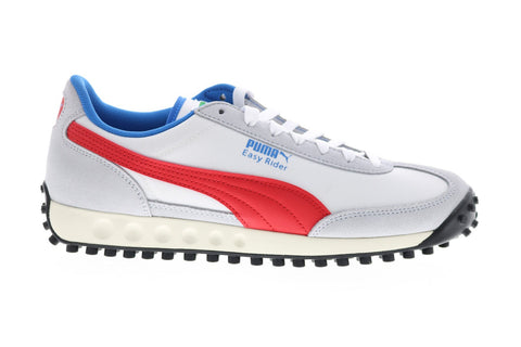 Puma Easy Rider Ii 38102601 Mens White Leather Lifestyle Sneakers Shoes 