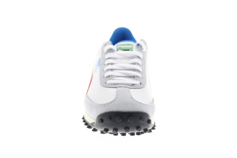 Puma Easy Rider Ii 38102601 Mens White Leather Lifestyle Sneakers Shoes 