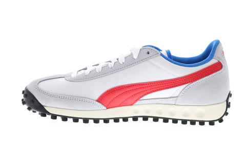 Puma Easy Rider Ii 38102601 Mens White Leather Lifestyle Sneakers Shoes 