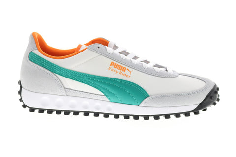 Puma Easy Rider Ii 38102602 Mens White Leather Lifestyle Sneakers Shoes 