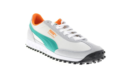 Puma Easy Rider Ii 38102602 Mens White Leather Lifestyle Sneakers Shoes 