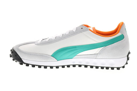 Puma Easy Rider Ii 38102602 Mens White Leather Lifestyle Sneakers Shoes 