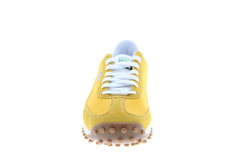 Puma Easy Rider OG Wild 38102604 Mens Yellow Suede Lifestyle Sneakers Shoes