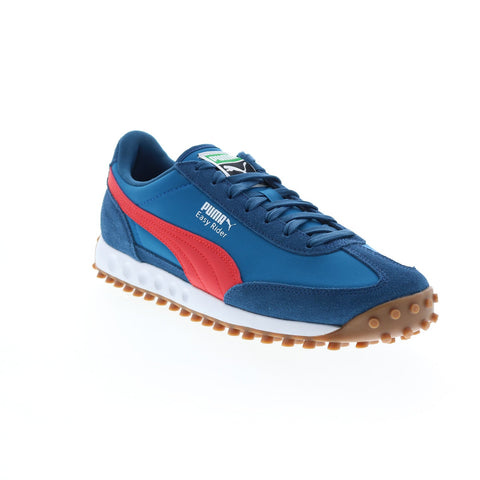Puma Easy Rider II 38102609 Mens Blue Suede Lifestyle Sneakers Shoes