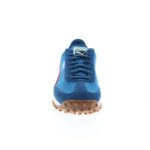 Puma Easy Rider II 38102609 Mens Blue Suede Lifestyle Sneakers Shoes