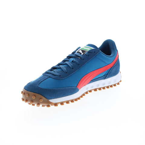 Puma Easy Rider II 38102609 Mens Blue Suede Lifestyle Sneakers Shoes