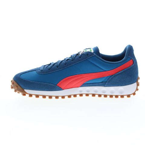 Puma Easy Rider II 38102609 Mens Blue Suede Lifestyle Sneakers Shoes