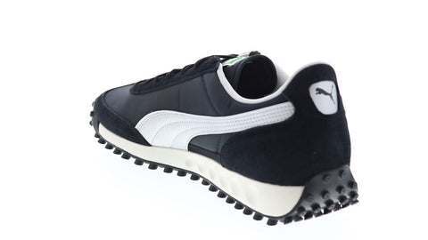 Puma Easy Rider II Tecno 38102702 Mens Black Leather Lifestyle Sneakers Shoes