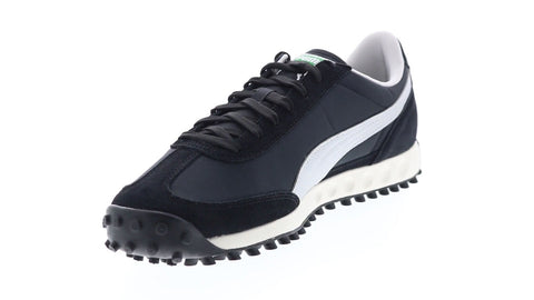 Puma Easy Rider II Tecno 38102702 Mens Black Leather Lifestyle Sneakers Shoes