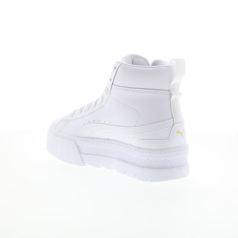 Puma Mayze Mid 38117001 Womens White Synthetic Lifestyle Sneakers Shoes