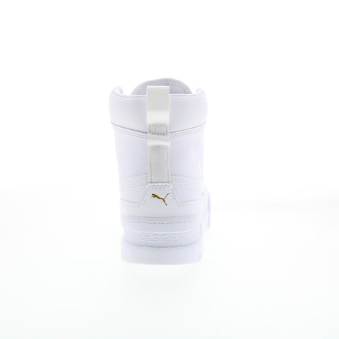 Puma Mayze Mid 38117001 Womens White Synthetic Lifestyle Sneakers Shoes