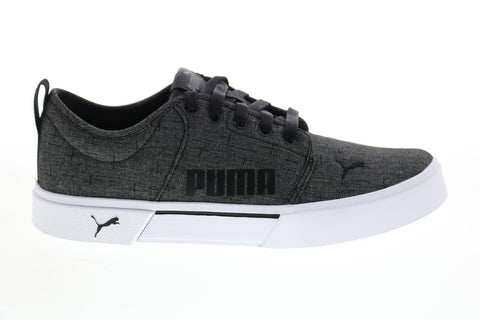 Puma EL Rey II Menswear 38127901 Mens Gray Canvas Lifestyle Sneakers Shoes