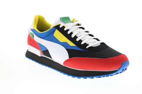 Puma Future Rider Colorize 38144901 Mens Black Lifestyle Sneakers Shoes