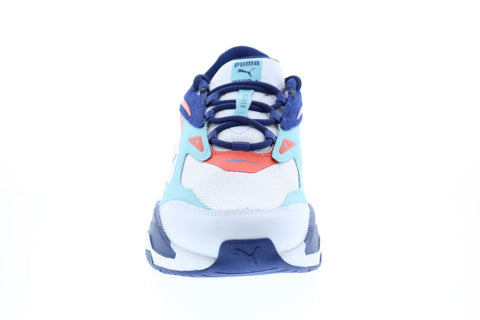 Puma RS Fast Court Side 38145401 Mens White Lifestyle Sneakers Shoes