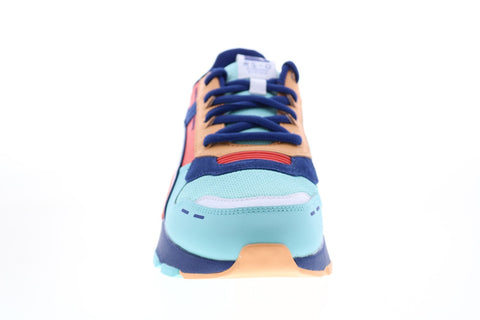 Puma RS 2.0 Court Side 38146001 Mens Blue Leather Lifestyle Sneakers S -  Ruze Shoes