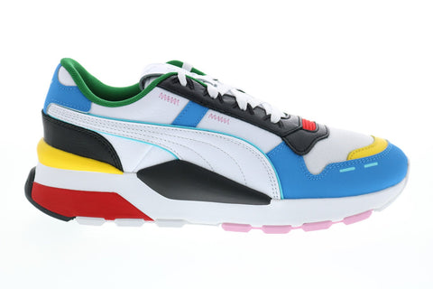 Puma RS 2.0 Game 38146201 Mens White Leather Lifestyle Sneakers Shoes