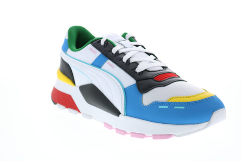 Puma RS 2.0 Game 38146201 Mens White Leather Lifestyle Sneakers Shoes