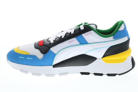 Puma RS 2.0 Game 38146201 Mens White Leather Lifestyle Sneakers Shoes
