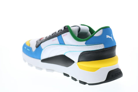 Puma RS 2.0 Game 38146201 Mens White Leather Lifestyle Sneakers Shoes