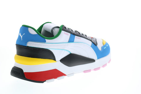 Puma RS 2.0 Game 38146201 Mens White Leather Lifestyle Sneakers Shoes