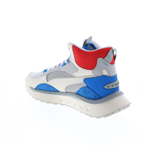 Puma Wild Rider Mid 38159802 Womens White Leather Lifestyle Sneakers Shoes