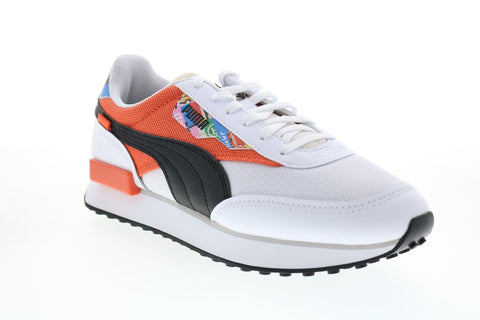 Puma Future Rider International Game Womens White Lifestyle Sneakers Shoes