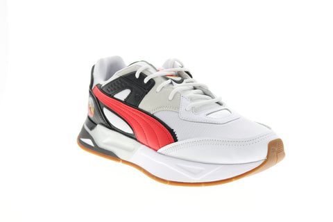 Puma Mirage Sport AS 38183501 Mens White Mesh Lifestyle Sneakers Shoes