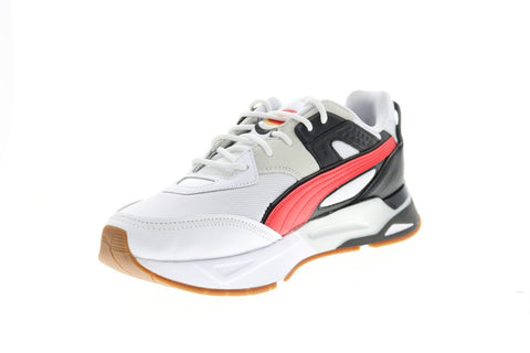 Puma Mirage Sport AS 38183501 Mens White Mesh Lifestyle Sneakers Shoes