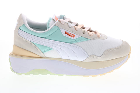 Puma Cruise Rider GL 38188101 Womens White Mesh Lifestyle Sneakers Shoes