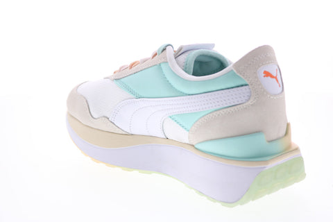 Puma Cruise Rider GL 38188101 Womens White Mesh Lifestyle Sneakers Shoes