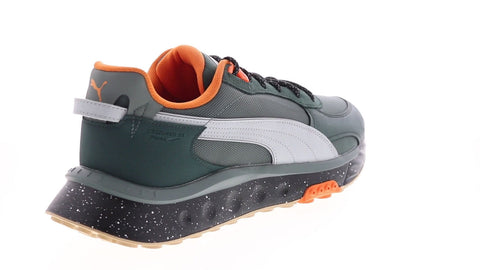 Puma Wild Rider WTR 38190202 Mens Green Synthetic Lifestyle Sneakers Shoes