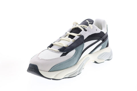 Puma RS-Connect Splash 38191001 Mens White Canvas Lifestyle Sneakers Shoes