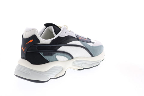 Puma RS-Connect Splash 38191001 Mens White Canvas Lifestyle Sneakers Shoes