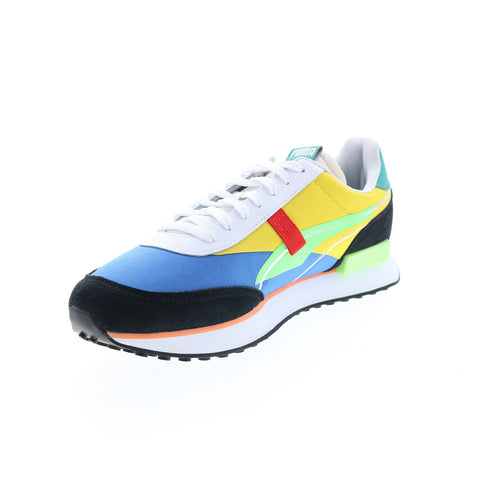 Puma Future Rider Twofold SD POP 38204302 Mens Blue Lifestyle Sneakers Shoes