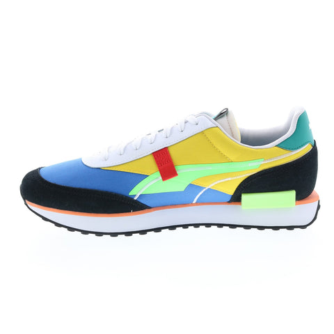 Puma Future Rider Twofold SD POP 38204302 Mens Blue Lifestyle Sneakers Shoes