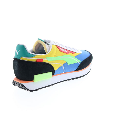 Puma Future Rider Twofold SD POP 38204302 Mens Blue Lifestyle Sneakers Shoes