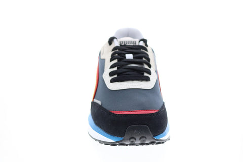 Puma City Rider 38204403 Mens Gray Canvas Lifestyle Sneakers Shoes
