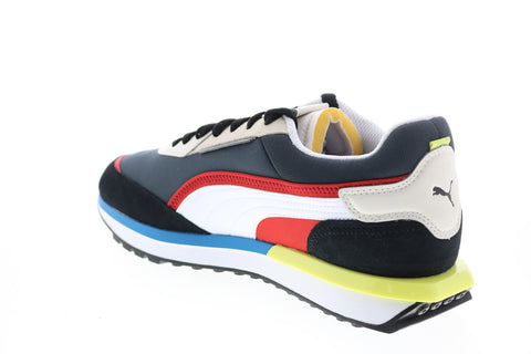 Puma City Rider 38204403 Mens Gray Canvas Lifestyle Sneakers Shoes