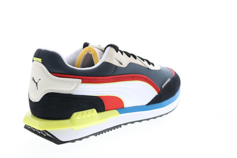 Puma City Rider 38204403 Mens Gray Canvas Lifestyle Sneakers Shoes