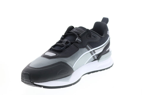 Puma Mirage Tech Metallic 38207502 Mens Black Mesh Lifestyle Sneakers Shoes