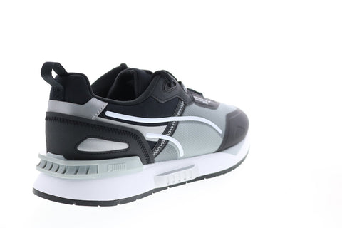 Puma Mirage Tech Metallic 38207502 Mens Black Mesh Lifestyle Sneakers Shoes