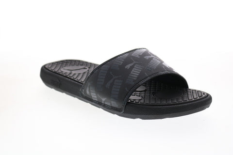 Puma Cool Cat Bold BX 38246601 Womens Black Synthetic Slides Sandals Shoes
