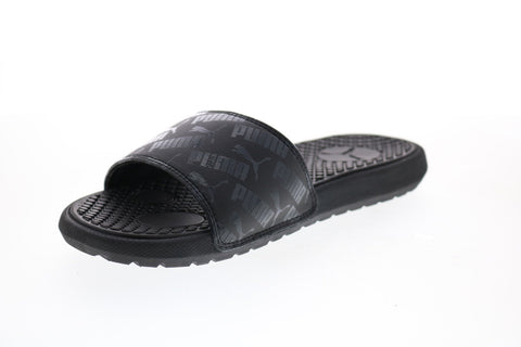 Puma Cool Cat Bold BX 38246601 Womens Black Synthetic Slides Sandals Shoes