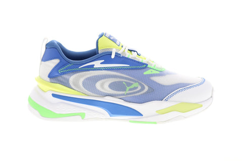 Puma RS-Fast Paradise 38262201 Mens Blue Canvas Lifestyle Sneakers Shoes