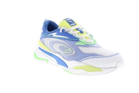 Puma RS-Fast Paradise 38262201 Mens Blue Canvas Lifestyle Sneakers Shoes