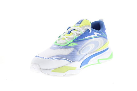 Puma RS-Fast Paradise 38262201 Mens Blue Canvas Lifestyle Sneakers Shoes